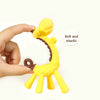 Giraffe silicone teether