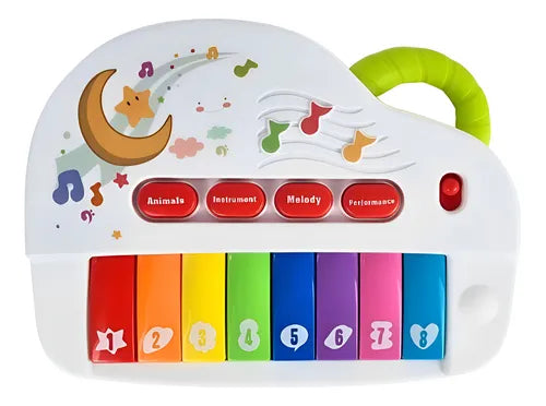 Light-up & Carry-on Piano Musical Toy