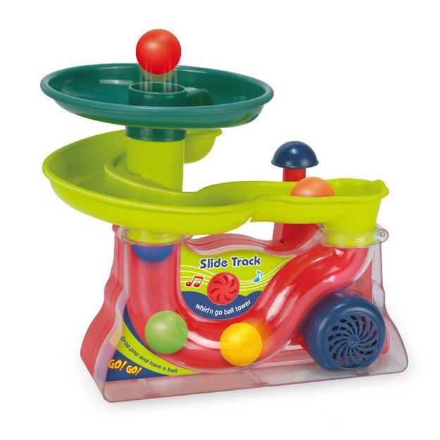 FOUNTAIN SLIDE BALLS SOUNDS COLORFUL