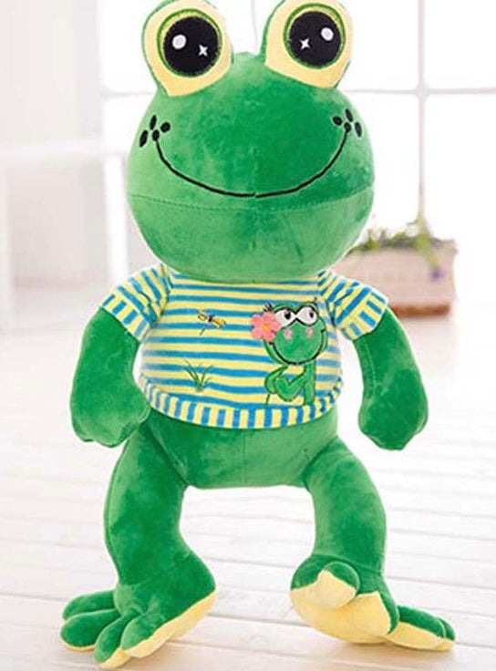 Green Frog Plush