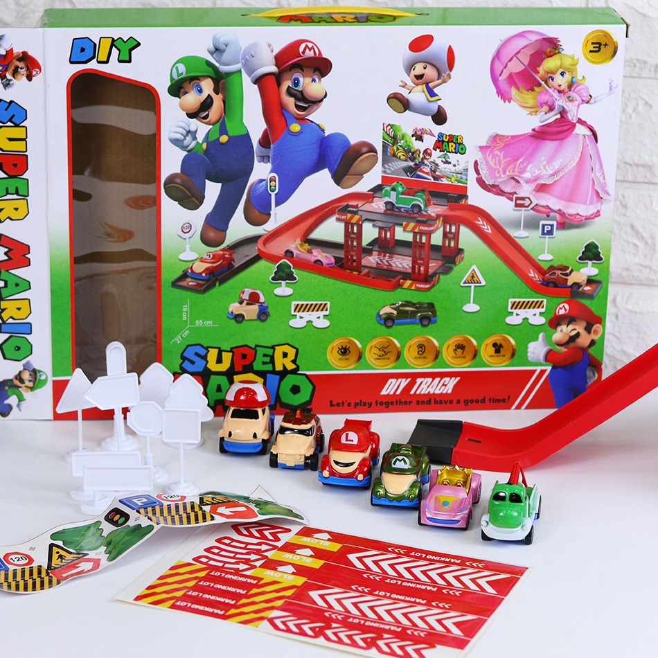Super Mario- Toy Car Garage