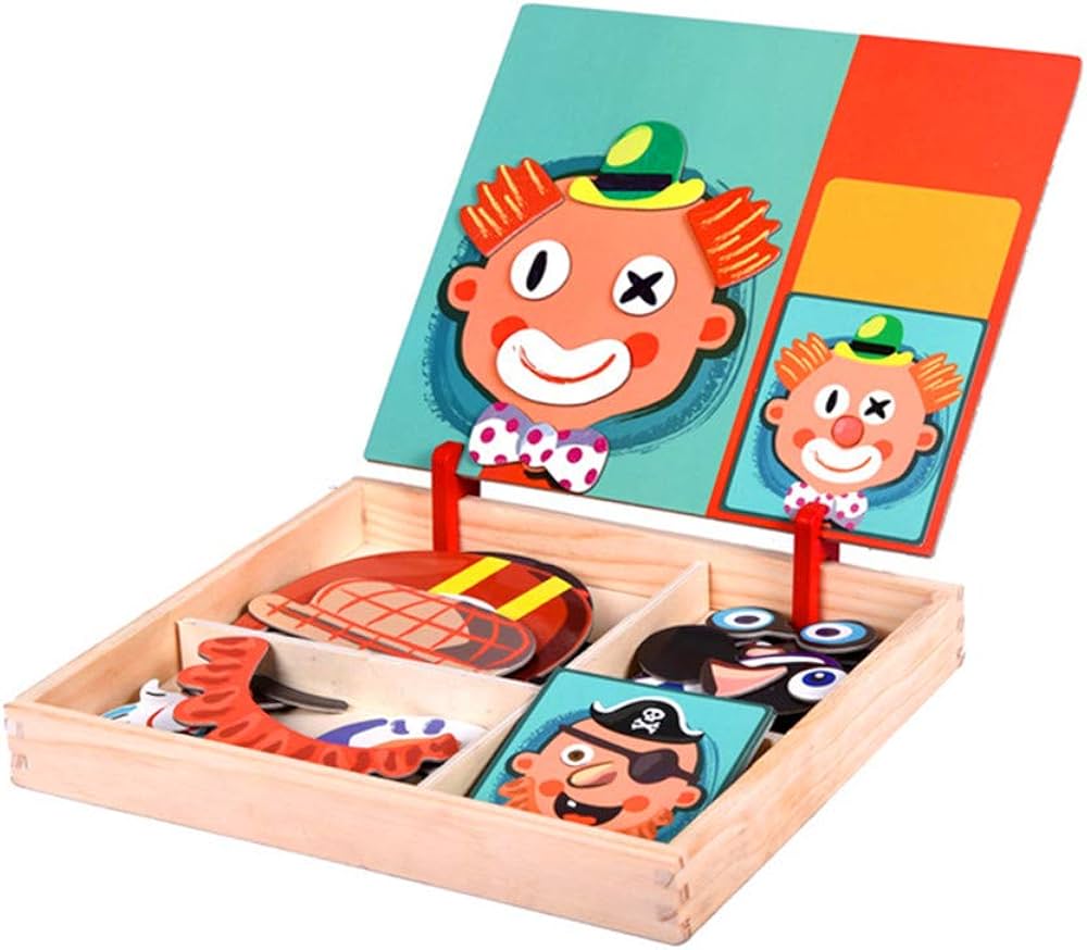 Wooden Mаɡпеtiс 3D Puzzle