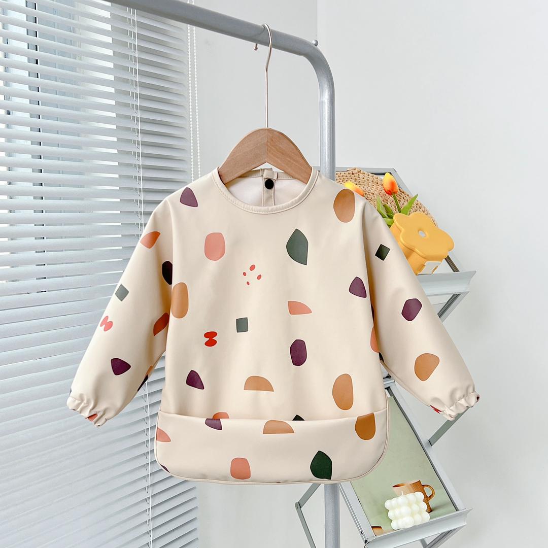 Long Sleeve Waterproof Baby Bib