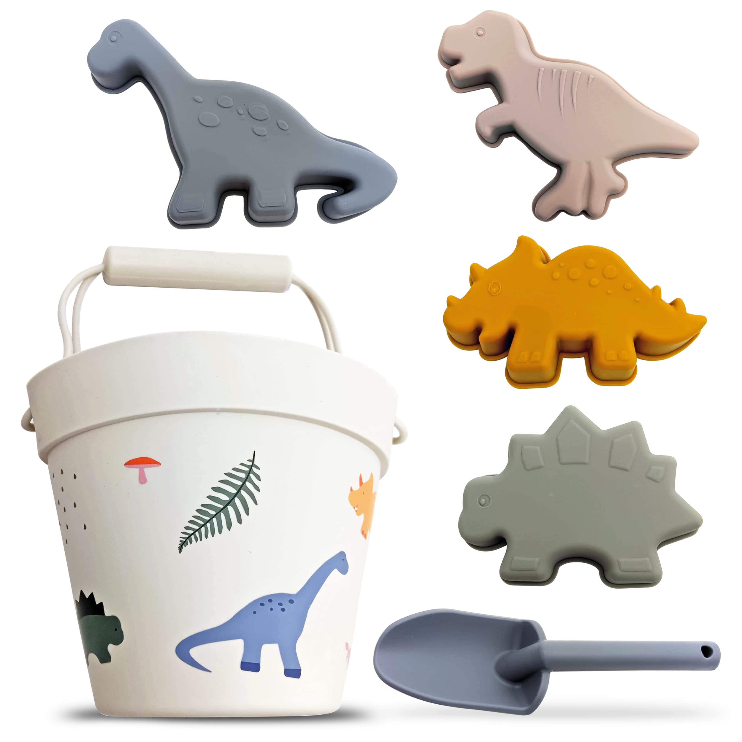 Silicone Summer Beach Toys 6 Piece Set