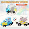 Magnetic Wooden Animals Train Set