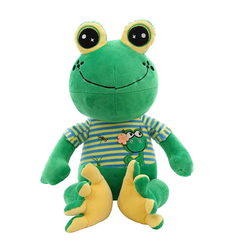 Green Frog Plush