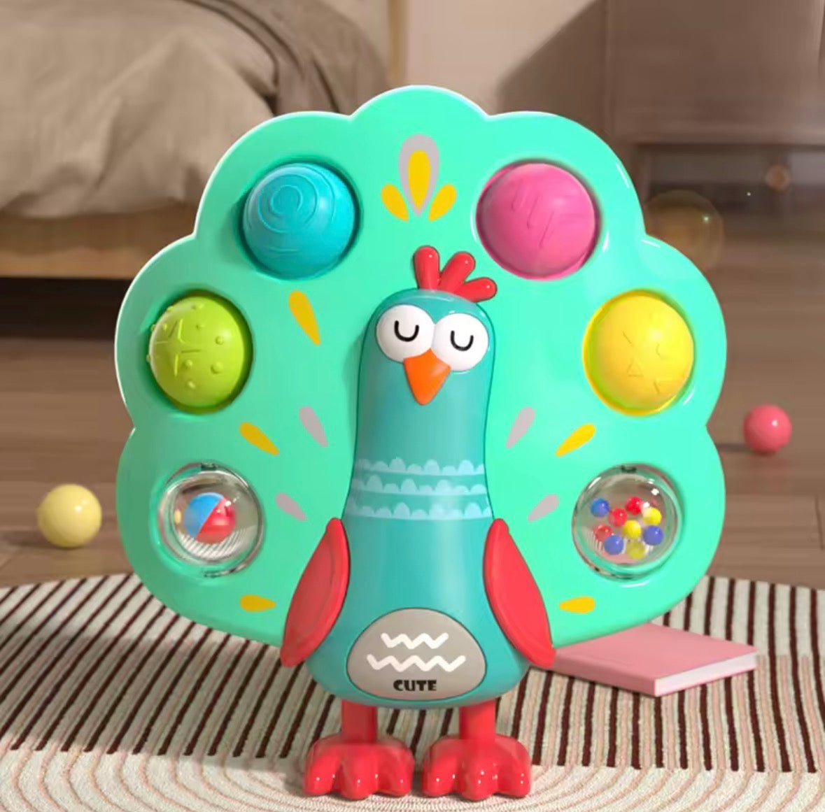 Peafowl Sensory Game Toy