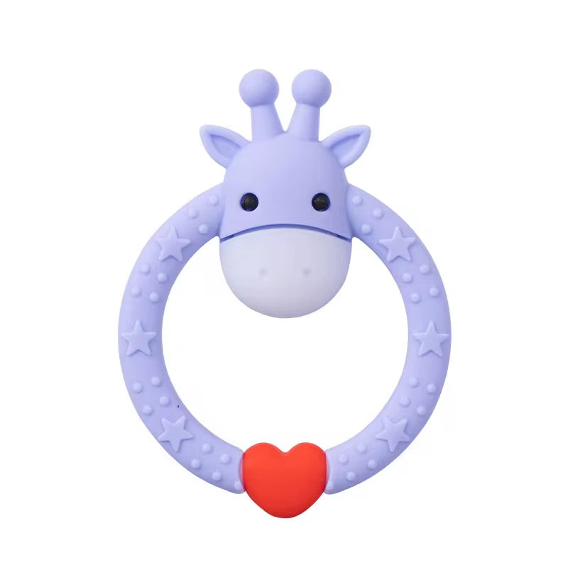 Circle giraffe teether