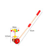 Wooden push and pull walking toy