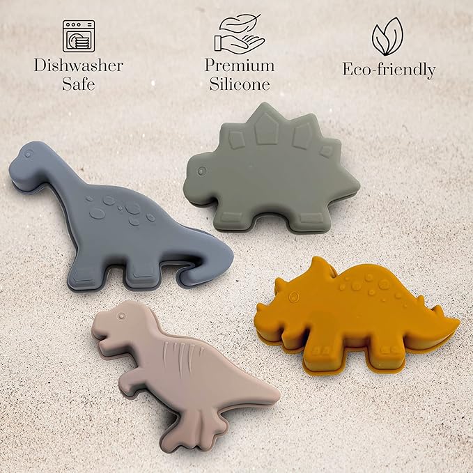 Silicone Summer Beach Toys 6 Piece Set
