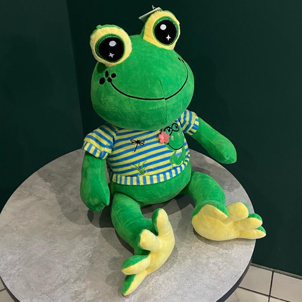 Green Frog Plush