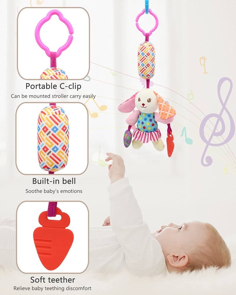 Bunny Rattle Toy