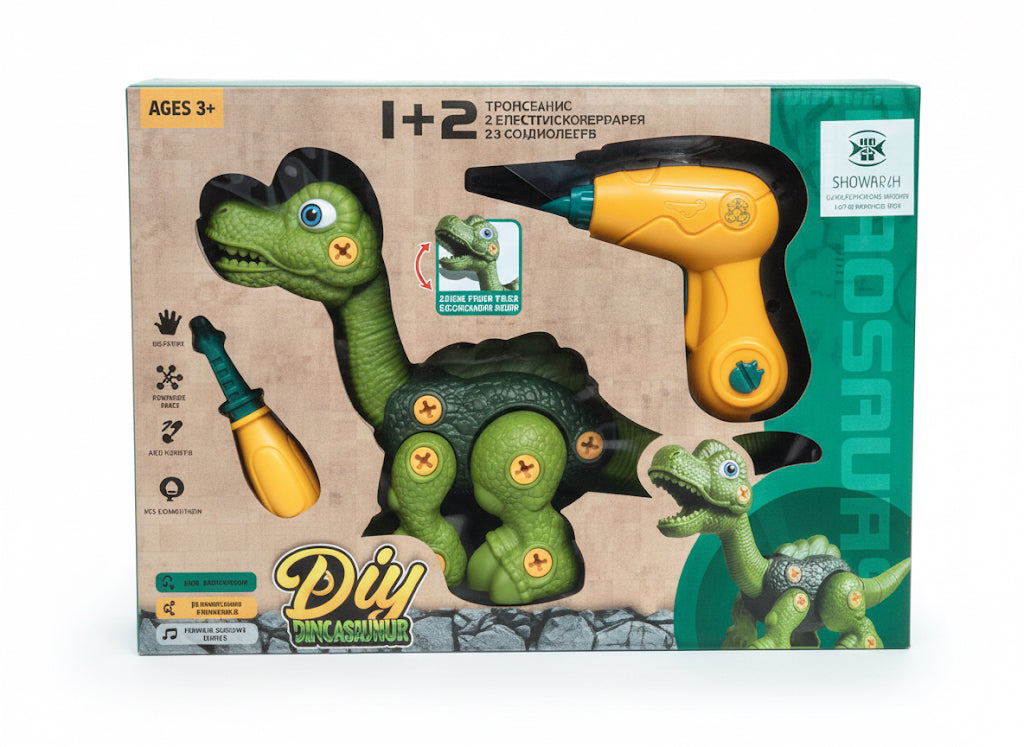 DIY T-Rex Dinosaur Toy