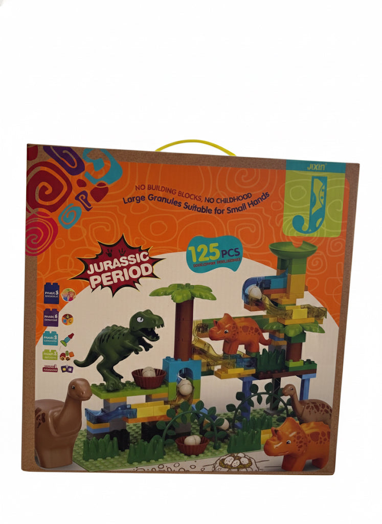 Jurassic Period Adventure Building Blocks (125 Pcs)