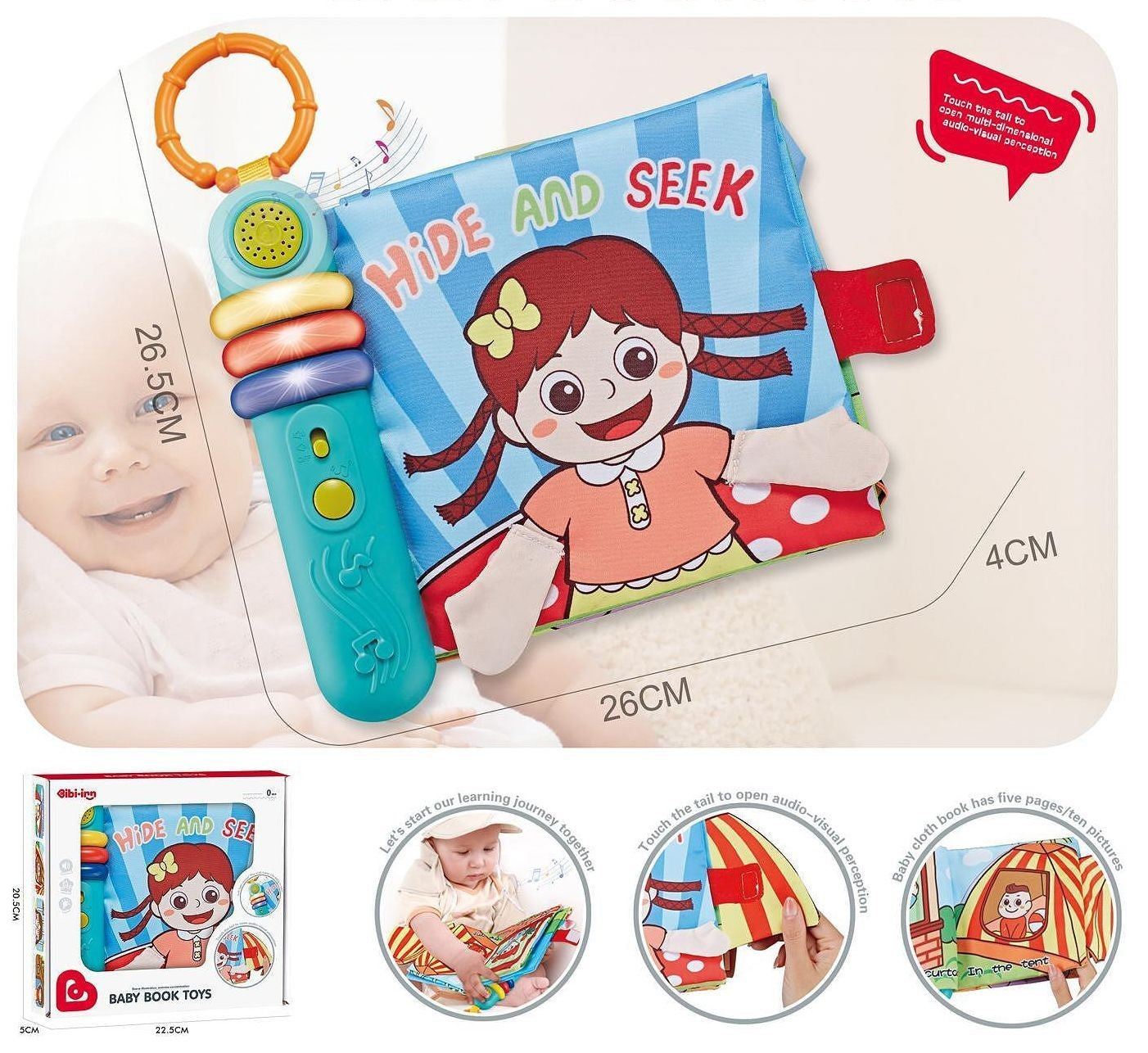 Crinkle & Coo Story Book