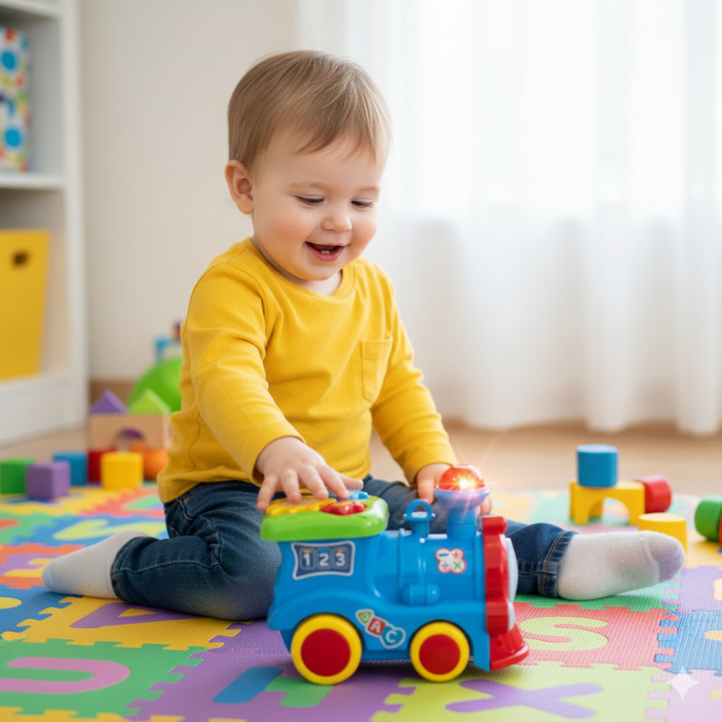 Bump and Go Musical Toy Train