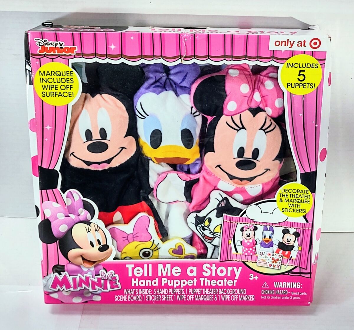 Hand Puppet Theater- Disney Minnie Tell Me a Story