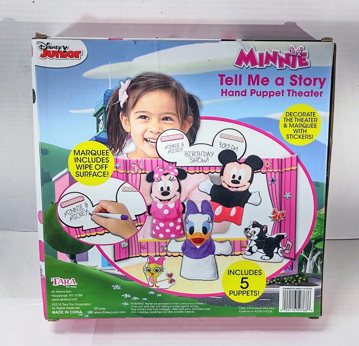 Hand Puppet Theater- Disney Minnie Tell Me a Story