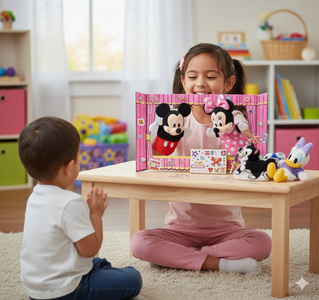 Hand Puppet Theater- Disney Minnie Tell Me a Story