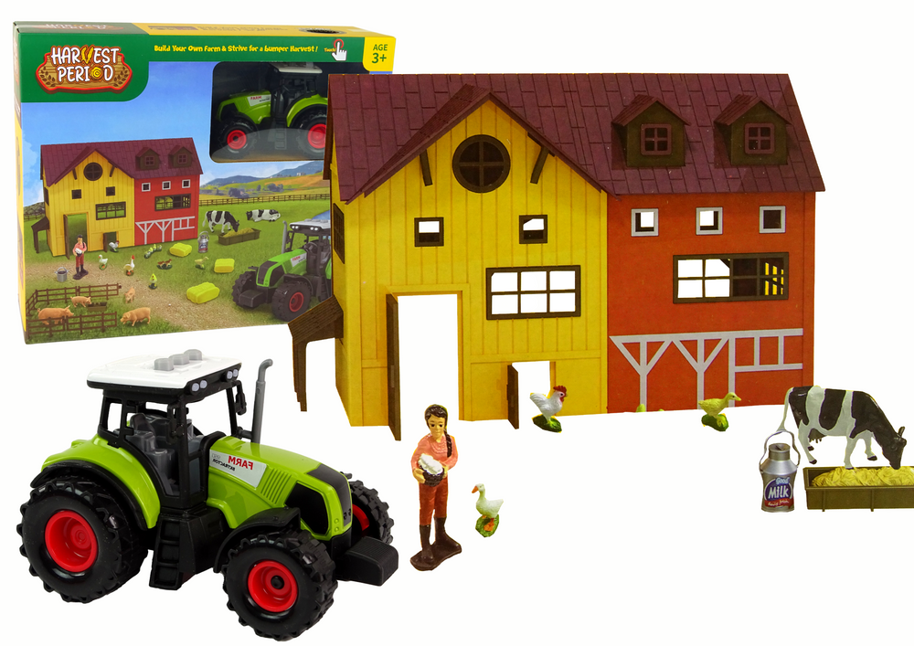 Farm Tractor Set 62 pcs